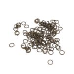 Argola de Acabamento 4mm Latão Ouro Velho- 20 Gramas