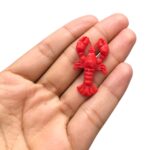 Pingente Lagosta 37mm Resina - 1 Und - Imagem 2