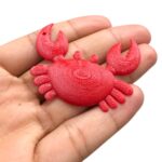 Pingente Caranguejo 40mm Resina - 1 Und - Imagem 3