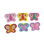 Aplique Borboleta 28mm Emborrachado - 1 Und - Imagem 3