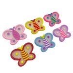 Aplique Borboleta 28mm Emborrachado - 1 Und