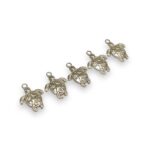 Pingente Tartaruga 22mm Níquel – 1 Und