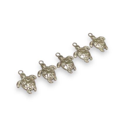 Pingente Tartaruga 22mm Níquel – 1 Und