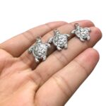 Pingente Tartaruga 22mm Níquel – 1 Und - Imagem 3