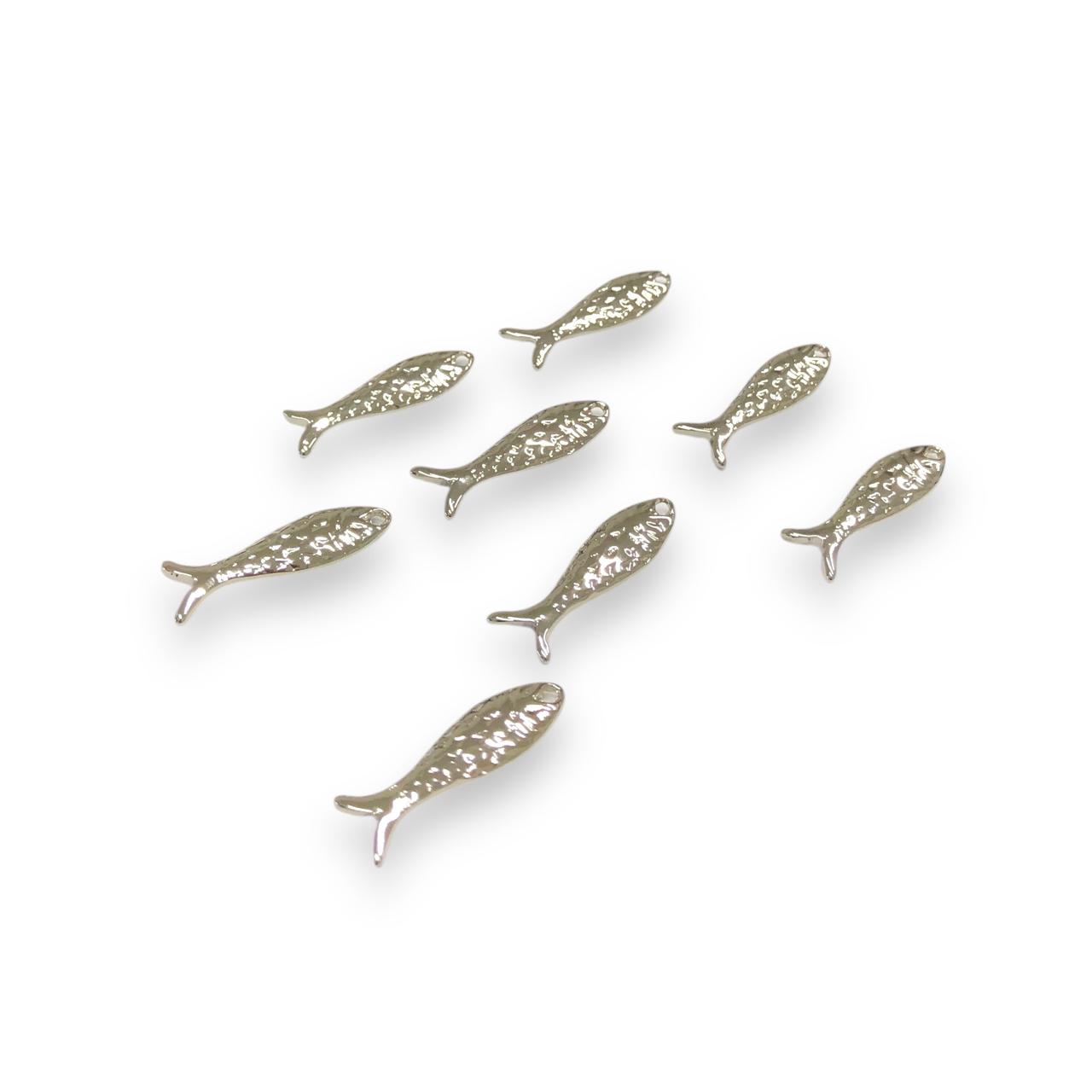 WhatsApp Image 2025-11-24 at 09.08.12 (2) Pingente Peixe Trabalhado 24mm Níquel - 1 Und - Imagem 1