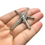 Pingente Estrela Do Mar 55mm Níquel - 1 Und - Imagem 3