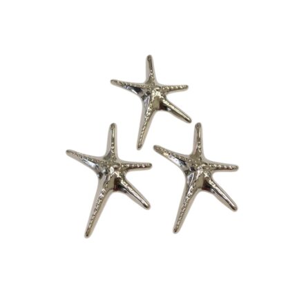 Pingente Estrela Do Mar 55mm Níquel - 1 Und