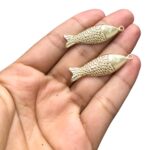 Pingente Peixe 41mm Dourado - 1 Und - Imagem 4