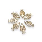 Pingente Peixe 25mm Níquel - 1 Und - Imagem 6