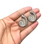 Pingente Caracol 35mm Níquel - 1 Und - Imagem 2