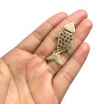 Pingente Peixe 48mm Dourado - 1 Und - Imagem 2