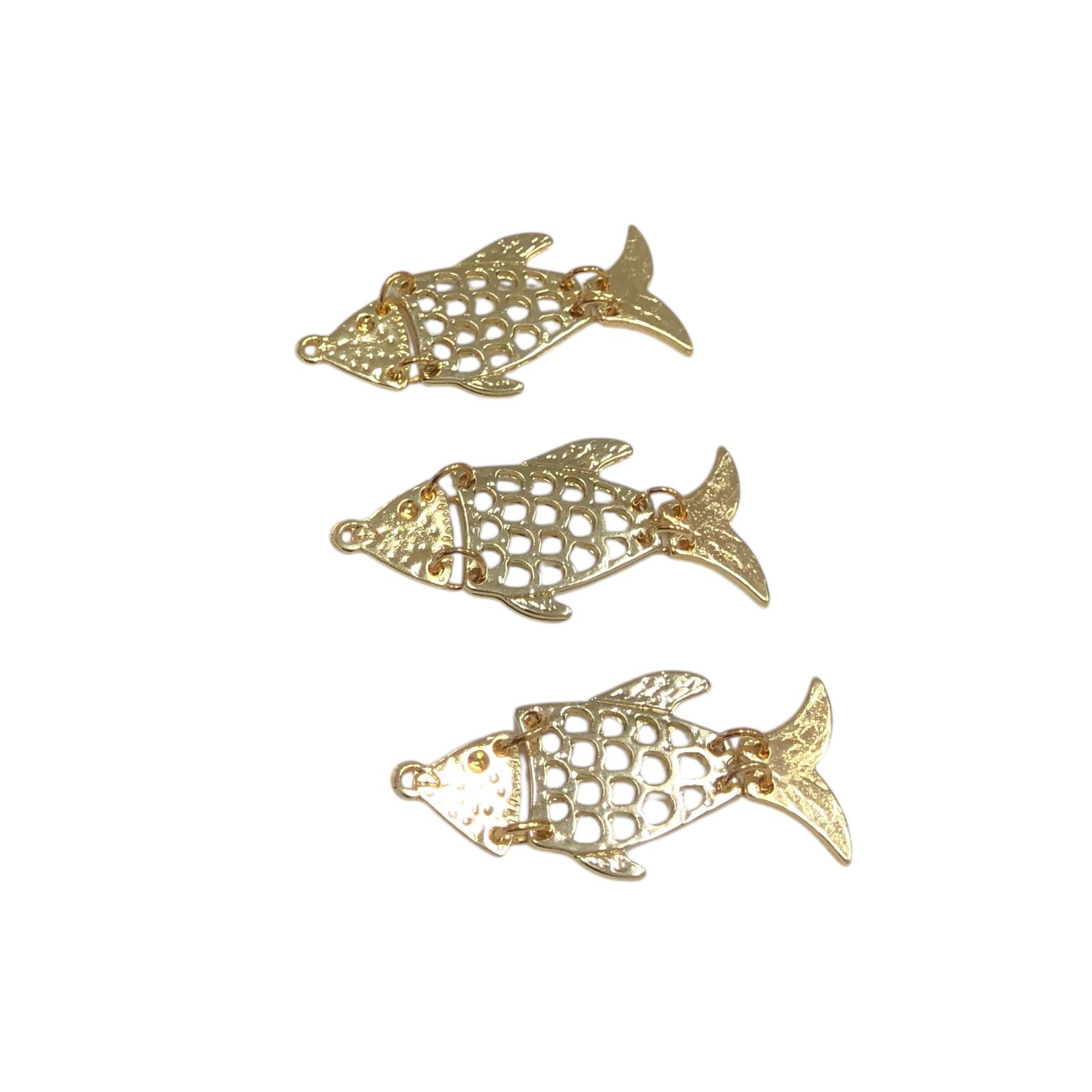 WhatsApp Image 2025-11-24 at 11.59.16 (2) Pingente Peixe 48mm Dourado - 1 Und - Imagem 1