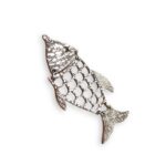 Pingente Peixe 85mm Níquel - 1 Und - Imagem 4