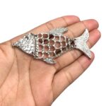 Pingente Peixe 85mm Níquel - 1 Und - Imagem 2