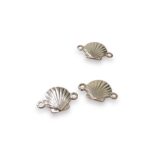 Entremeio Concha Do Mar 19mm Níquel – 1 Und - Imagem 4