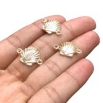 Entremeio Concha Do Mar 19mm Dourado - 1 Und - Imagem 3