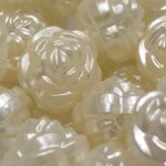 Entremeio Flor 12mm Pérola Abs - 20 Gramas - Imagem 4