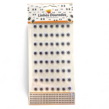 Olho Móvel 10mm – C/ 28 Pares