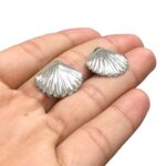 Pingente Concha Do Mar 18mm Níquel - 1 Und - Imagem 3