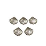 Pingente Concha Do Mar 18mm Níquel - 1 Und