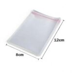 Saco Adesivo S/Furo 8x12cm – 50 Unds