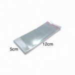 Saco Adesivo S/Furo 5x12cm – 50 Unds