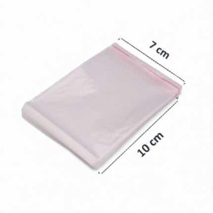 Saco Adesivo S/Furo 7x10cm – 50 Unds