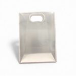 Sacola Plástico C/ Alça Vazado 8x18x26cm Transparente - 1 Und - Imagem 2