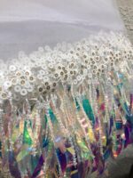 Galão Franja C/ Fita Holográfico 20cm - Metro - Imagem 4