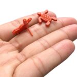 Base Brinco Tartaruga 19mm Pintado - 1 Par - Imagem 4