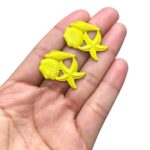 Base De Brinco Fundo Do Mar 30mm Pintado - 1 Par - Imagem 2