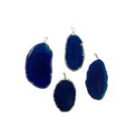 Pingente Pedra Disforme Níquel - 1 Und