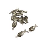 Pingente Peixe 22mm Níquel - 1 Und