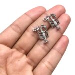 Pingente Lagosta 20mm Níquel - 1 Und - Imagem 2