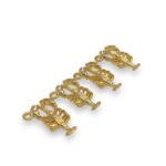 Pingente Lagosta 20mm Dourado – 1 Und - Imagem 4