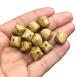 Conta Imitação Madeira 12mm Resina – 20 Gramas - Imagem 3