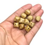 Conta Imitação Madeira 12mm Resina – 20 Gramas - Imagem 2