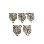 Entremeio São Bento Trabalhado 14mm Níquel - 1 Und