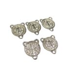 Entremeio São Bento Trabalhado 14mm Níquel - 1 Und - Imagem 4