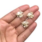 Pingente Peixe 15mm Dourado - 1 Und - Imagem 2