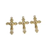 Pingente Cruz 40mm Dourado – 1 Und - Imagem 4