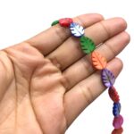 Fio Madrepérola Folha 14mm - 1 Fio - Imagem 3