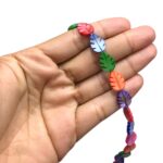 Fio Madrepérola Folha 14mm - 1 Fio - Imagem 2