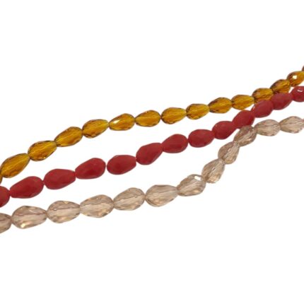 Fio Cristal Gota 8x12mm - 1 Fio