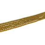 Fio Hematita 4mm Dourado - 1 Fio - Imagem 5