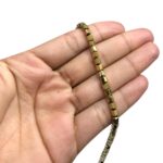 Fio Hematita 4mm Tubo - 1 Fio - Imagem 2