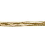 Fio Hematita 2mm Dourado - 1 Fio