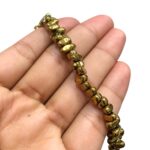 Fio Hematita Cascalho Dourado - 1 Fio - Imagem 3