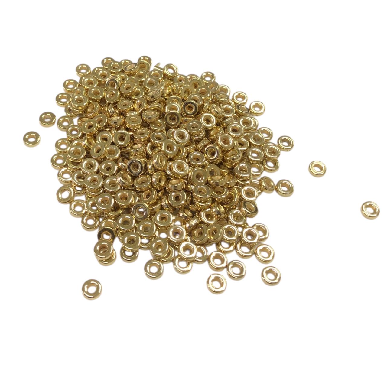 WhatsApp Image 2025-12-05 at 15.15.11 (1) Entremeio Redondo 7mm Abs Dourado - 20 Gramas - Imagem 1