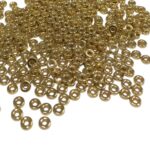 Entremeio Redondo 7mm Abs Dourado - 20 Gramas - Imagem 3